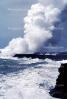 Lava flows into the ocean, the Big Island, NPHV01P08_08