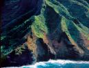 Na Pali Coast, Coastline, Ocean, Mountains, Kauai, NPHV03P01_12