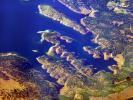 New Melones Lake, Sierra-Nevada foothills, Calaveras County, Tuolumne County, Fractal Patterns, water, NPND01_023