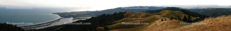 Mount Tamalpais, Panorama, Stinson Beach, Bolinas, NPND01_148