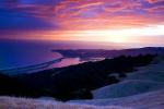Sunset over Mount Tamalpais, Stinson Beach, Bolinas, NPND02_016