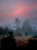 Sunset, Fog, Mystical, Surreal, Twilight, Coleman-Valley Road, Sonoma County, NPND02_264