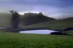 Pond, Fog, Hills, Reservoir, Water, Lake, NPND03_147