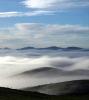 Hills, Fog, Clouds, Morning, NPND03_235