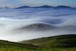 Hills, Fog, Clouds, Morning, mountains, NPND03_237