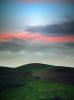Hills, sunset clouds, NPND03_278