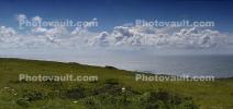 Grass Field, Hills, clouds, Marin County, Pacific Ocean, Panorama, NPND04_038