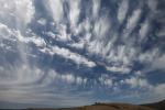 Hills, Clouds, Keyes Creek, Wetlands, Marin County Coastline, NPND04_073