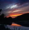 Pond, Water, Sunset, Reflection, Reservoir, Lake, NPND04_092