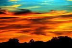 Sunset, sunrise, clouds, NPND04_124