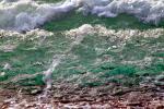 Green Foamy Wave Texture, Beach, Wave, Sonoma County Coast, Ocean, Water, Seawater, Sea, Wet, Liquid