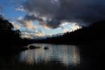 Lake, Clouds, Water, Marin County, California, NPND04_177