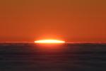Sun Sliver, Sunset, dusk, fog, NPND04_259