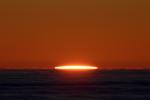 Sun Sliver, Sunset, dusk, fog, NPND04_261