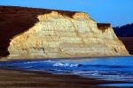 Drakes Bay, Cliffs, Beach, Sand, Waves, Ocean, NPND05_089