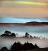 Coastal Fog, sunset, clouds, NPND05_205