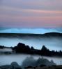 Coastal Fog, sunset, clouds, NPND05_206