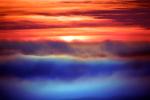 Coastal Fog, sunset, clouds, NPND05_213