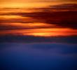 Coastal Fog, sunset, clouds, NPND05_214