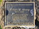 Robert W Sharp, Patron of this amazing county park, Laguna Foundation, NPND06_082