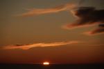 Sunset Into the Pacific Ocean, clouds, NPND06_175