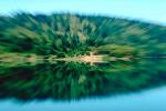 Forest, lake, reflection, zoom, Crystal Springs Reservoir, San Mateo County, northern Santa Cruz Mountains, rift valley, water, NPNV01P09_15.1264