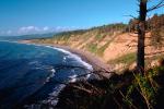Coastal Cliffs and Pacific Ocean, Sue-meg, Forest