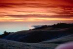Sunset, clouds, Stinson Beach, Bolinas, Marin County