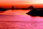 Russian River near the Pacific Ocean, Jenner, Sonoma County, sunset, dusk, NPNV04P13_06B.1268