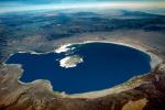 Paoha Island, Negit Island, Black Point, Beautiful Mono Lake from the air, water