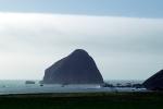 Big Rock, Pacific Ocean, fog, the Lost Coast, Humboldt County