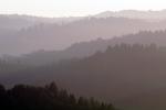 layered mountains, hills, haze, NPNV06P14_18