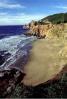 Waves, Cliffs, Beach, Peaceful, Calm, Bucolic, Horizon, NPNV09P09_12