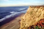 Waves, Cliffs, Beach, Peaceful, Calm, Bucolic, Horizon, NPNV09P09_14