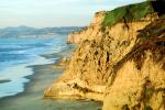 Waves, Cliffs, Beach, Peaceful, Calm, Bucolic, Horizon, NPNV09P09_15