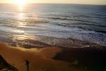 Waves, Cliffs, Beach, Peaceful, Calm, Bucolic, Horizon, NPNV09P09_18