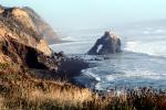 Pacific Ocean, Beach, Waves, Rocks, Cliffs, Arch, NPNV09P12_02