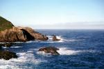 Pacific Ocean, Beach, Waves, Rocks, Cliffs, NPNV09P12_18