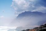 Pacific Ocean, Beach, Waves, Rocks, Cliffs, Point Bonita, Marin County, NPNV09P14_08