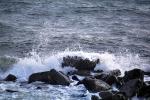 Rocks, Bay, water, coastline, splash, NPNV12P06_08