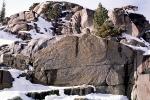 Granite Rocks, Sierra-Nevada Mountains, Ice, Cold, Frozen, Icy, Winter, El Dorado National Forest, Amador County, along California Highway 88, NPNV12P13_13