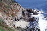Beach, Rocks, Stone, Cliffs, Coastline, waves, coastal, Pacific Ocean, NPNV14P08_06