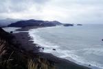 beach, sand, cloudy, hills, coastal, Russian River Mouth, Sonoma County, Pacific Ocean, NPNV15P12_18