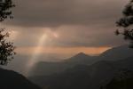 Spiritual Light Stream, Mountains, Sierra-Nevada, NPSD02_030