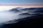 Misty Coastal Hills, Mountains, Santa Barbara County