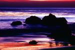 Rocks, Coastline, shoreline, ocean, beach, sunset, NPSV01P03_10
