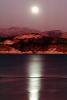 Moon Reflecting over San Marcos Pass, Santa Barbara County, mountains, hills, NPSV01P04_09