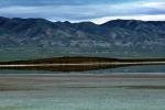 Soda Lake in the winter, wintertime, reflection, water, clouds, mountains