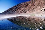 Badwater, Lowest Point in North America, Barren Landscape, Empty, Bare Hills, NPSV02P08_15