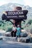 Sequoia National Park road sign, American Indian Bust, 1950s, NPSV07P04_09